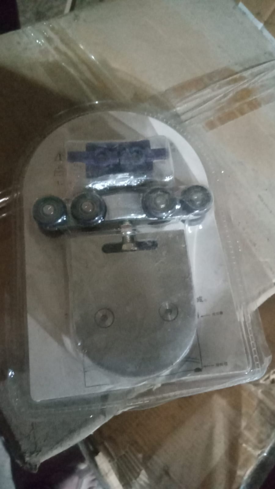 Shower Door Round Fitting